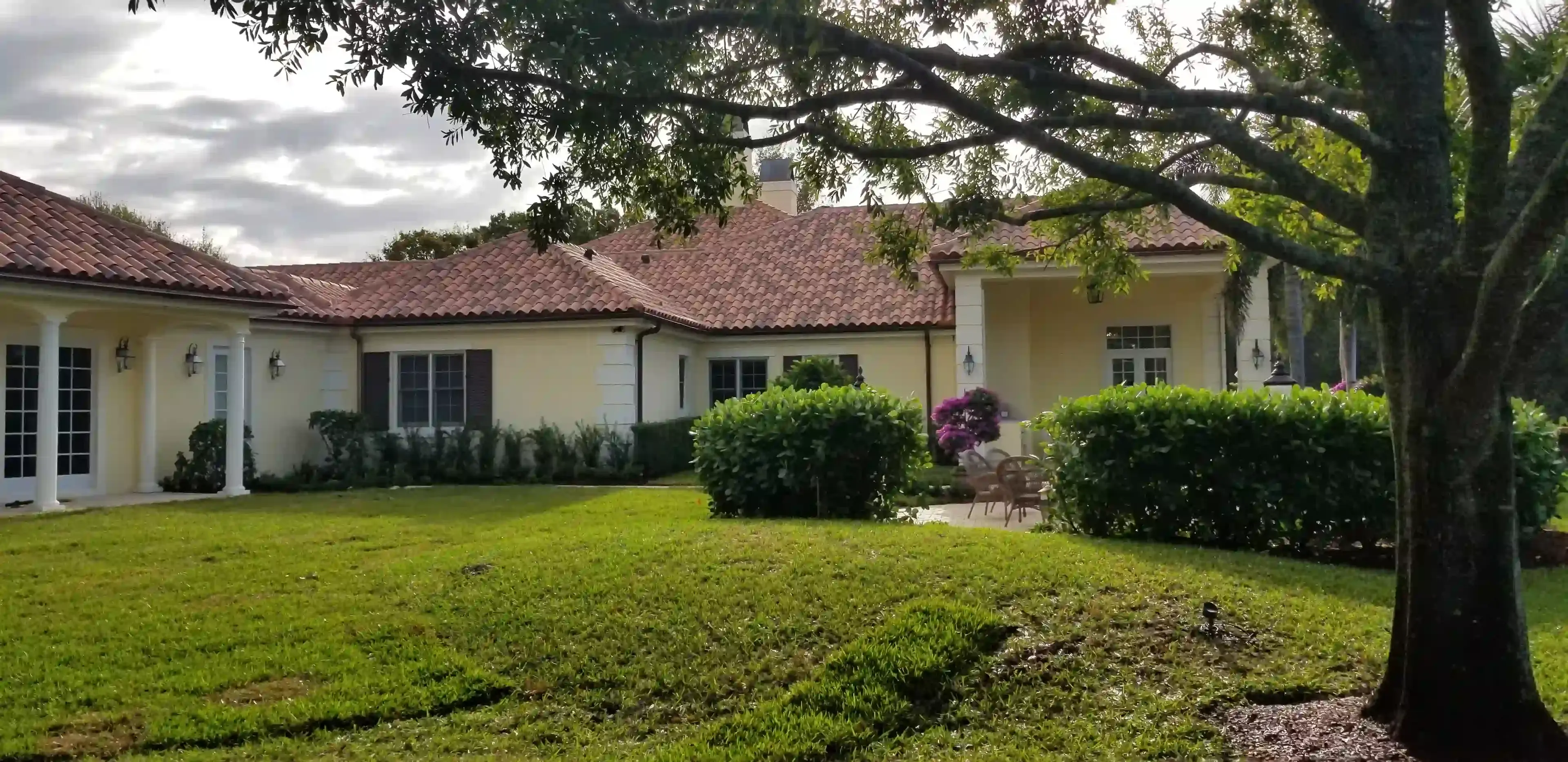 Clay tile re-roof project